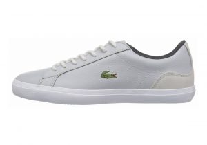 Lacoste Lerond Leather Light Grey/Dark Grey