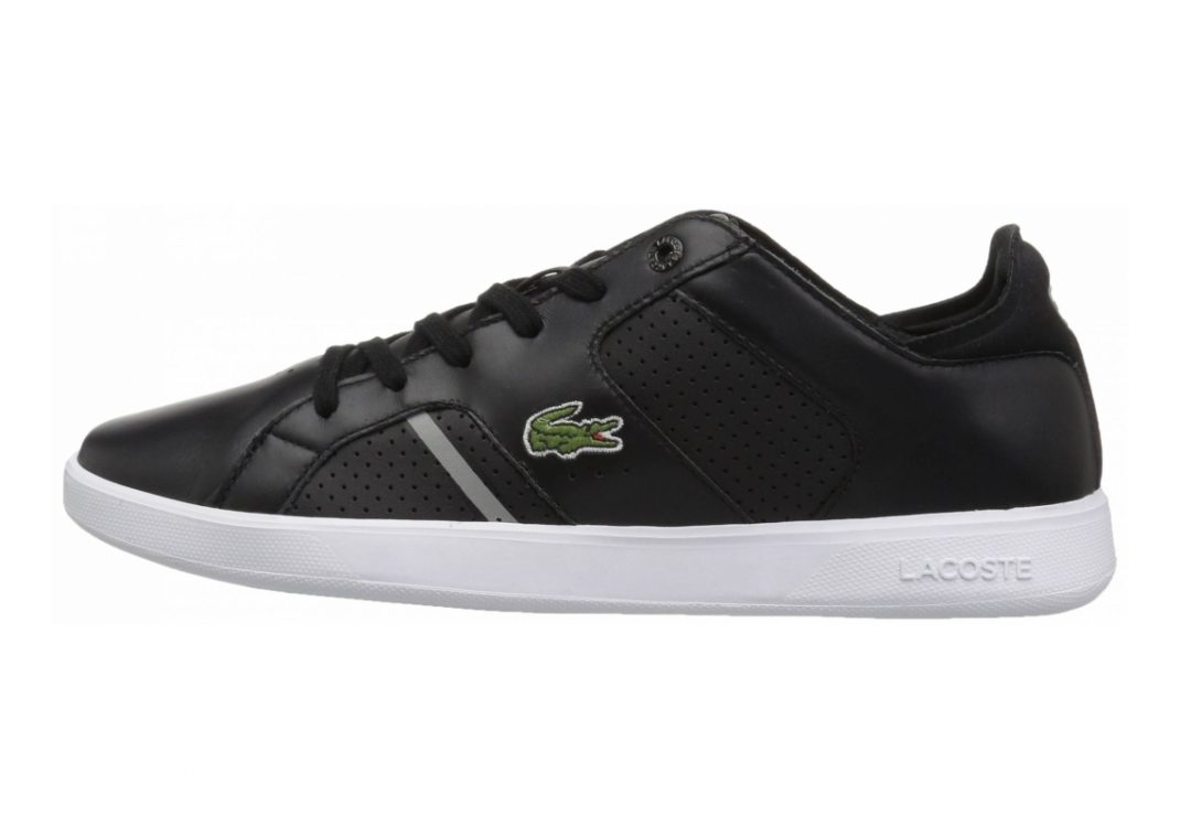 Lacoste Novas CT Leather Black (Blk/Gry)