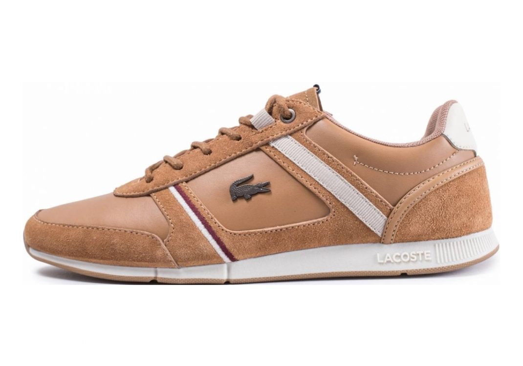 Lacoste Menerva Leather  Marron