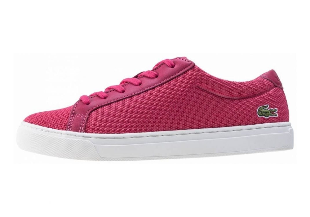 Lacoste L.12.12 Textile Trainers Pink