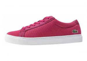Lacoste L.12.12 Textile Trainers Pink