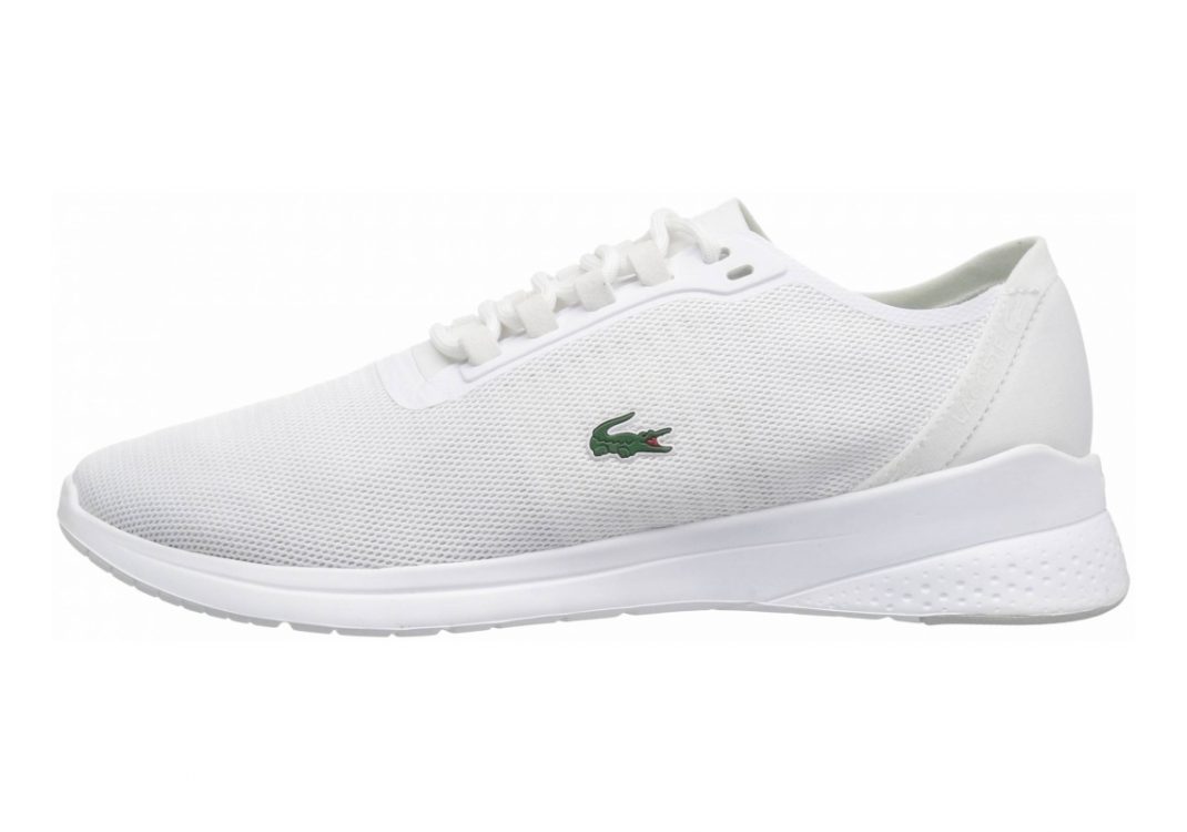 Lacoste LT Fit Textile Trainer White/White