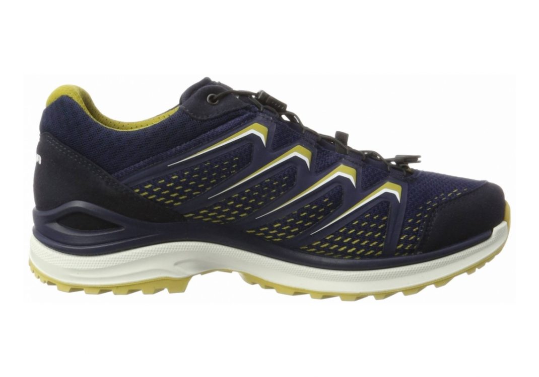 Lowa Maddox GTX Lo Blau (Navy/Mustard)