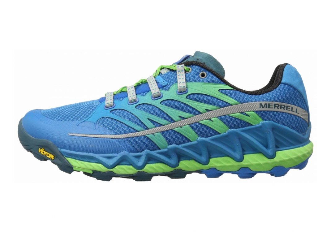 Merrell All Out Peak Racer Blue/Bright Green