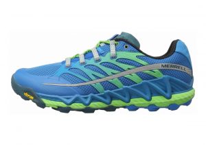 Merrell All Out Peak Racer Blue/Bright Green