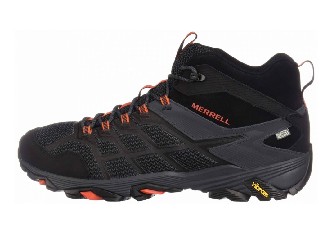 Merrell Moab FST 2 Mid Waterproof Black/Granite