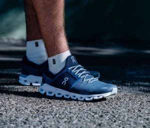 On Cloudswift Blue White