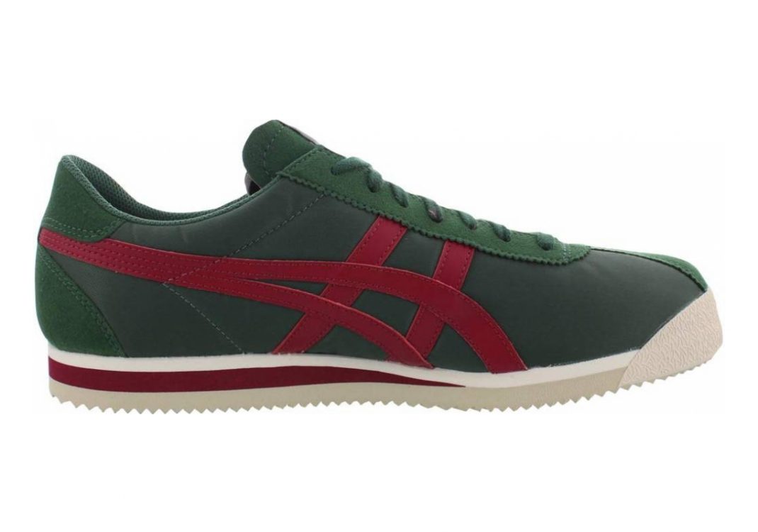 Onitsuka Tiger Corsair Hunter Green/Biking Red