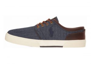 Polo Ralph Lauren Faxon Low Blue/Tan