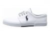 Polo Ralph Lauren Faxon Low Leather White