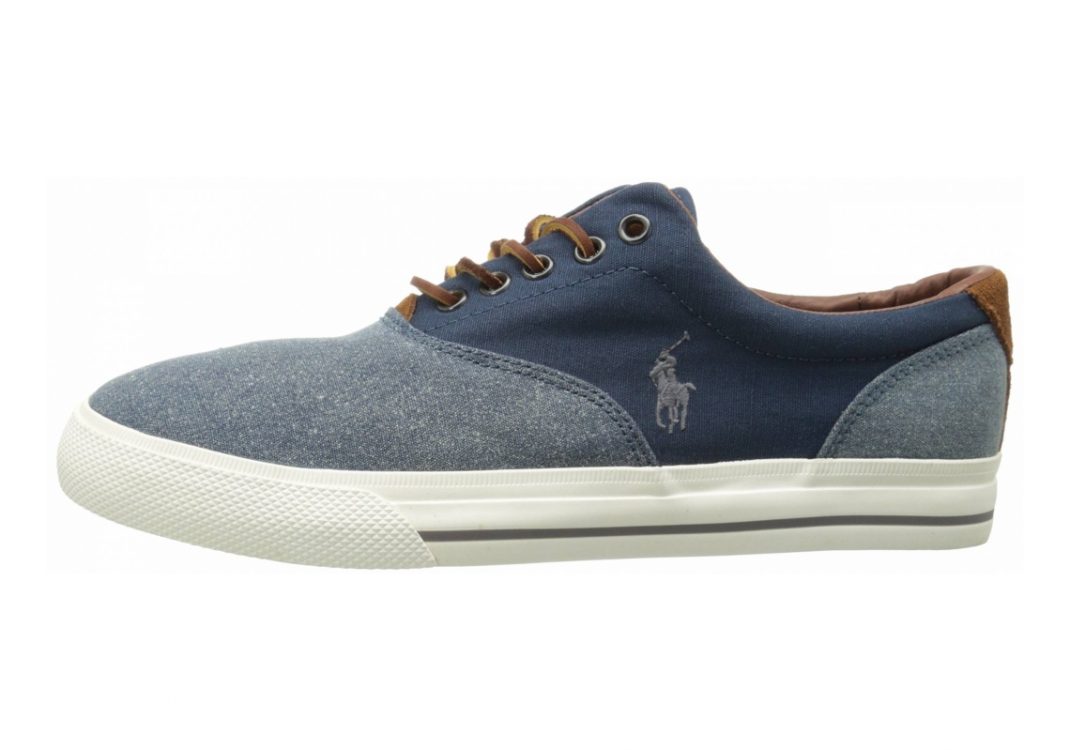 Polo Ralph Lauren Vaughn Saddle Navy Canvas