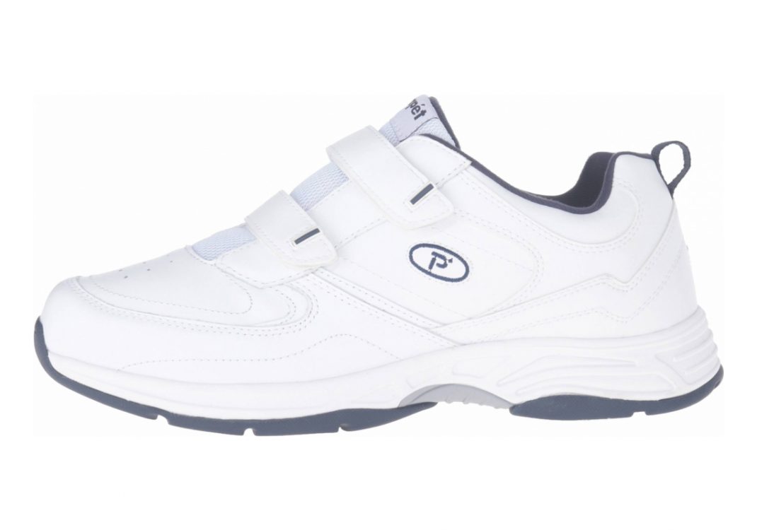 Propet Warner Strap White/Navy