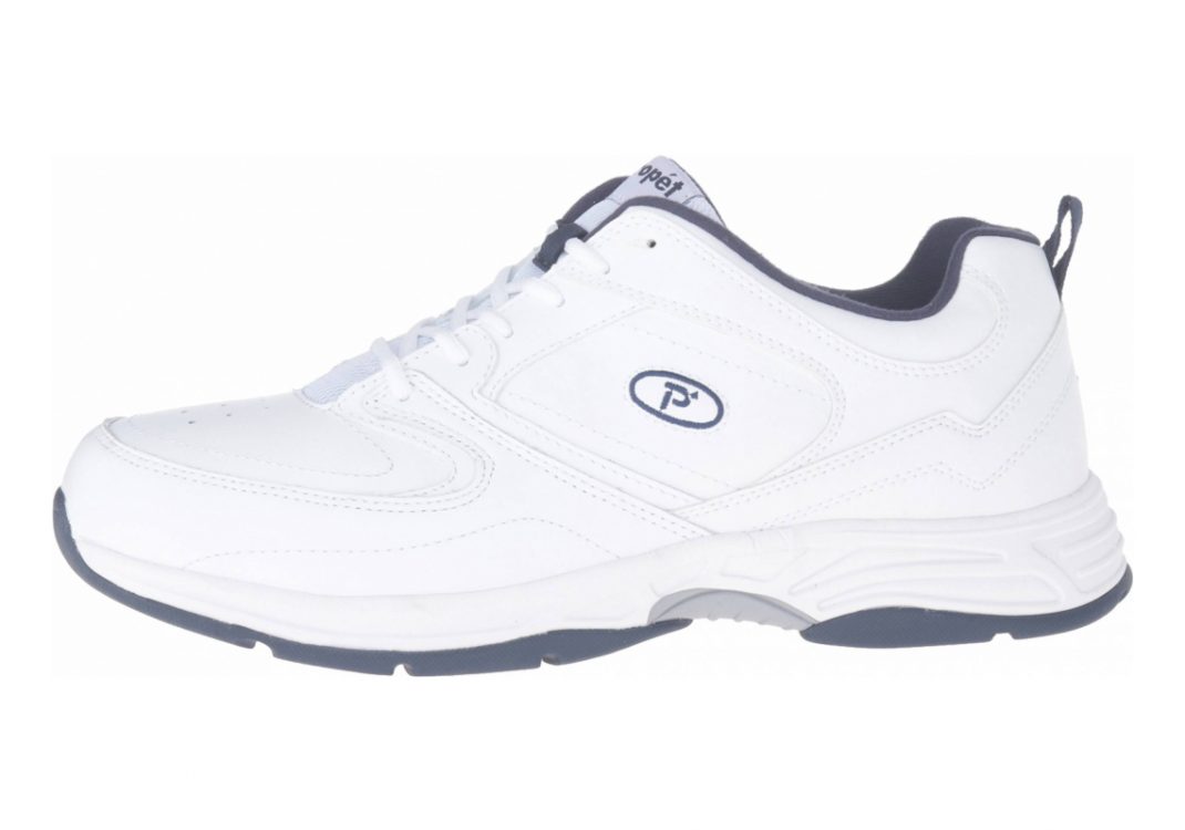 Propet Warner White/Navy