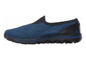 Propet TravelActiv Slip-on Black, Navy Heather