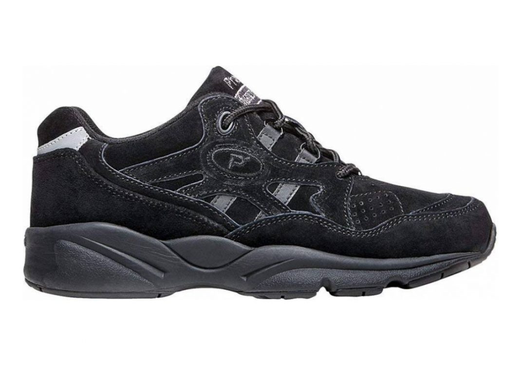 Propet Stability Walker Black Suede