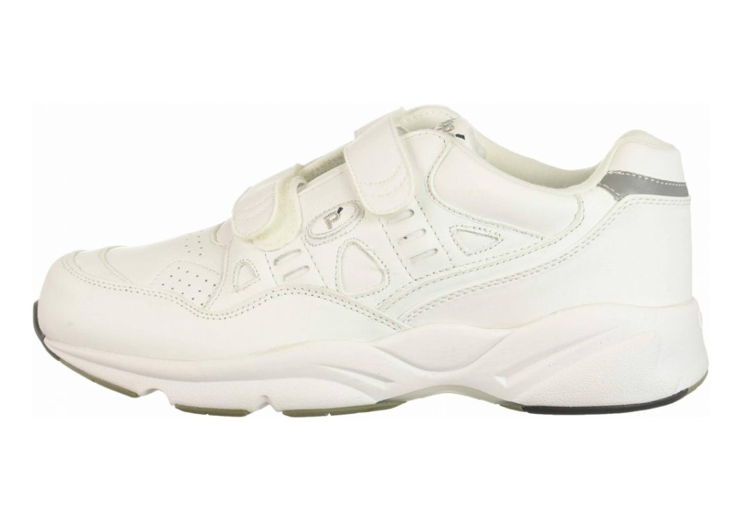 Propet Stability Walker Strap White