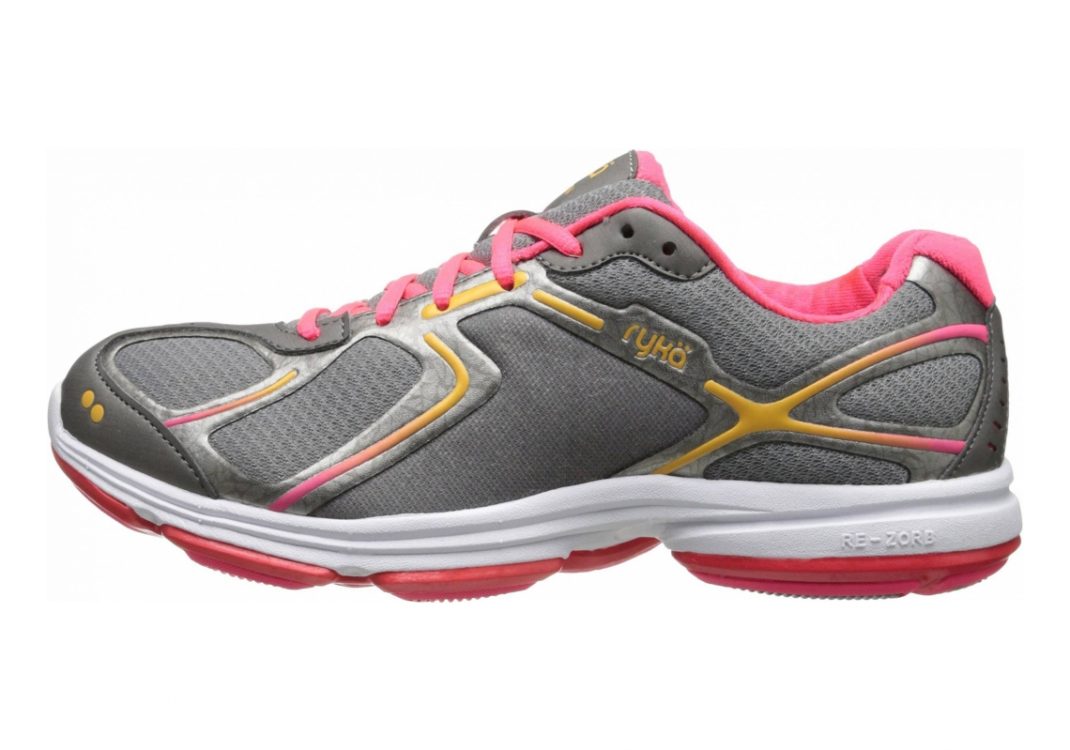 Ryka Devotion Frost Grey/Metallic Steel Grey/Coral Rose/Orange Ice