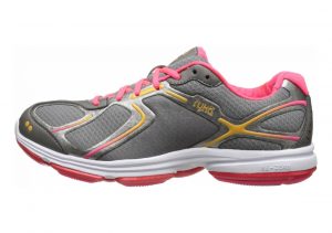 Ryka Devotion Frost Grey/Metallic Steel Grey/Coral Rose/Orange Ice