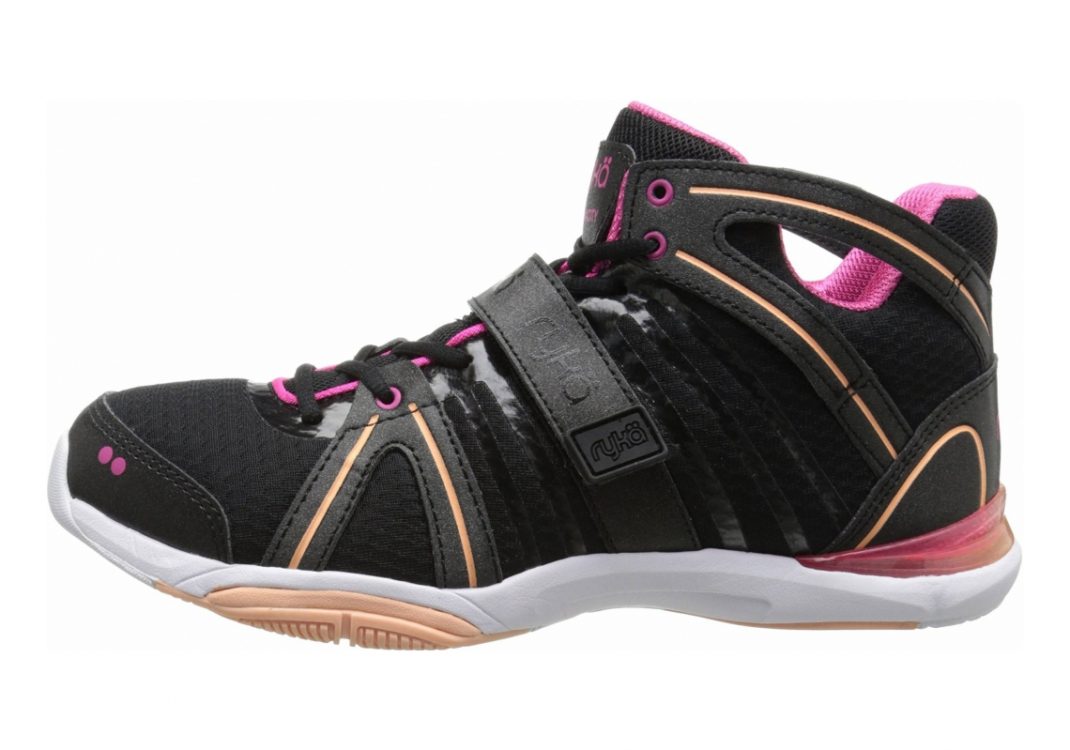 Ryka Tenacity Black/Pink/Peach Nectar