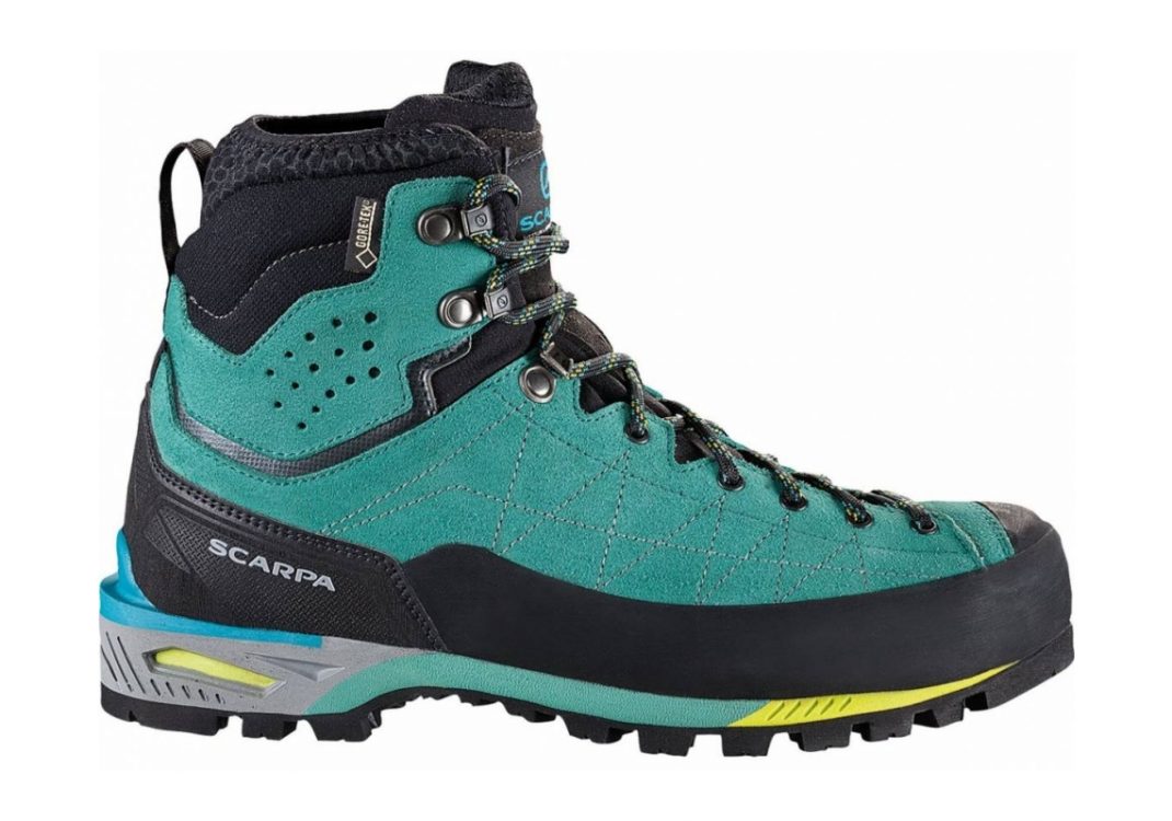 Scarpa Zodiac Tech GTX green blue