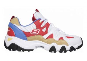 Skechers D'Lites 2 - One Piece White/Multi