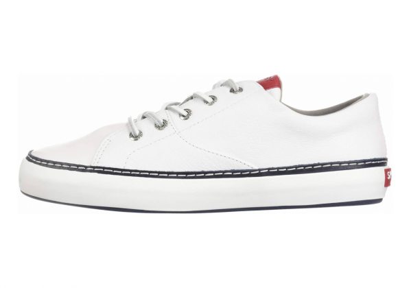 Sperry Gold Cup Haven Nautical White/Navy/Red