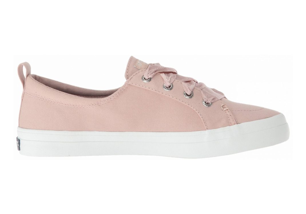 sperry crest vibe satin lace white