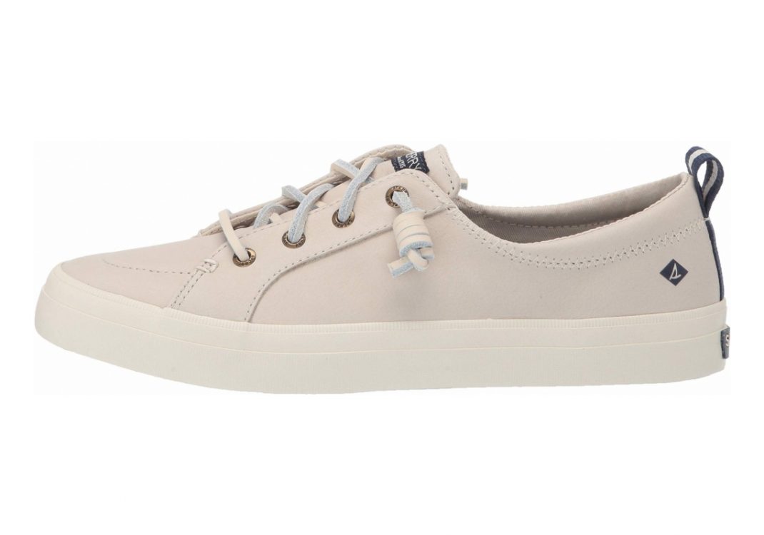 Sperry Crest Vibe Washable Leather Ivory