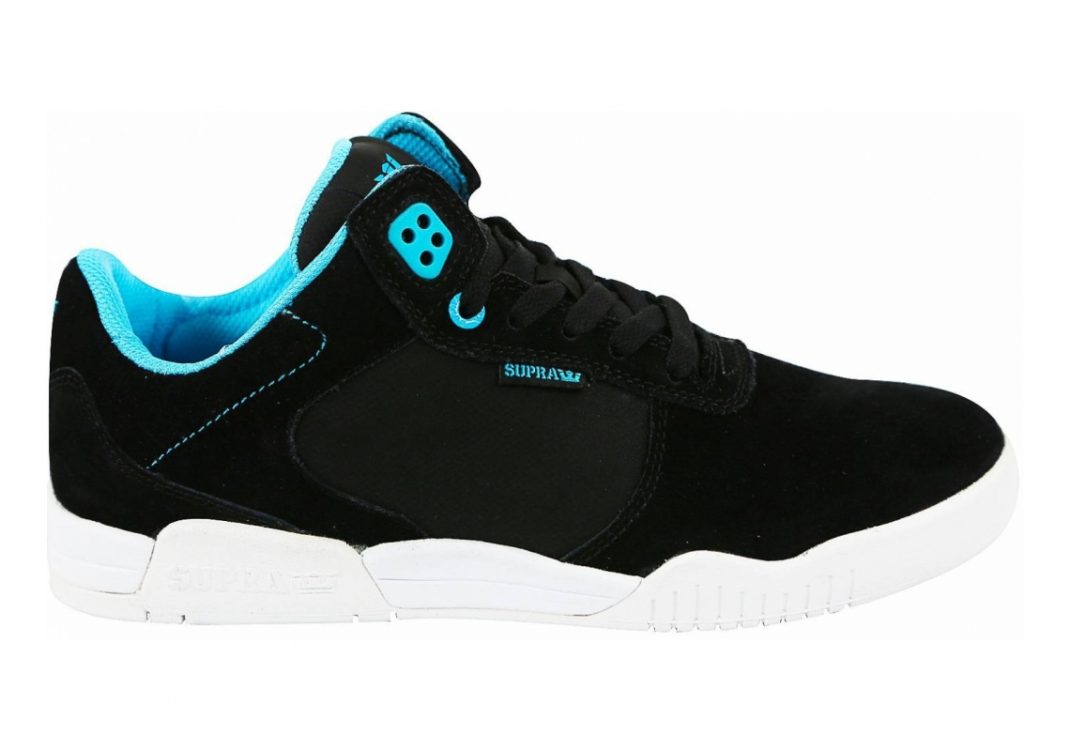 Supra Ellington Black / Blue Atoll - White