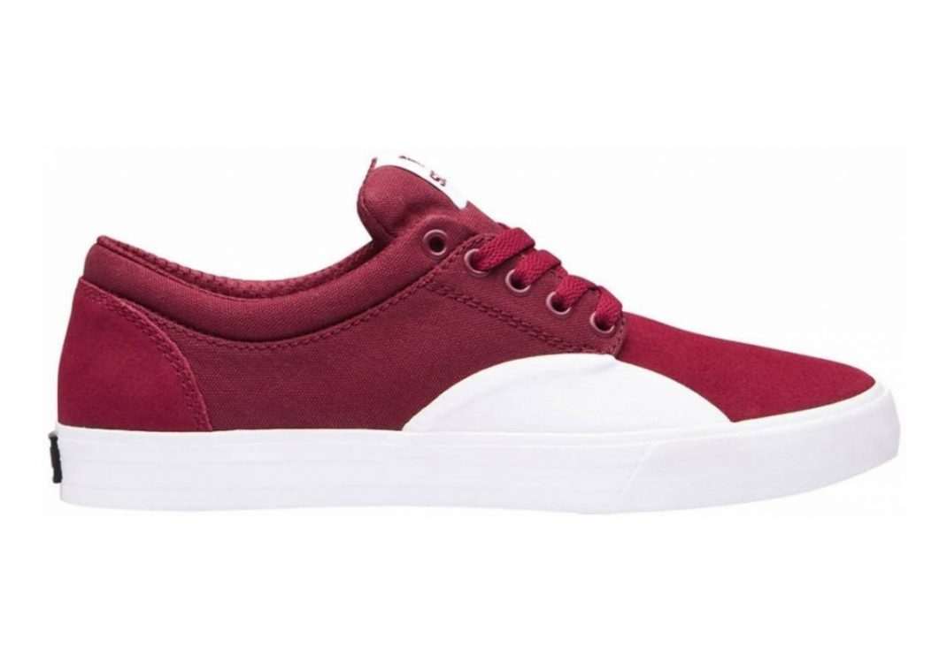 Supra Chino Dark Ruby-white