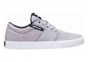 Supra Stacks Vulc II Light Grey/Navy/White