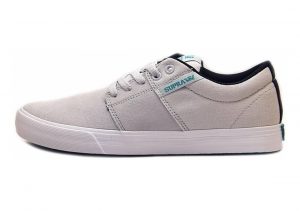 Supra Stacks Vulc II Light Grey / White