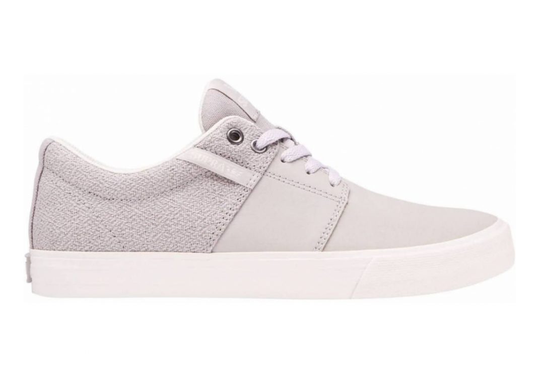 Supra Stacks Vulc II Silver Cloud/Bone