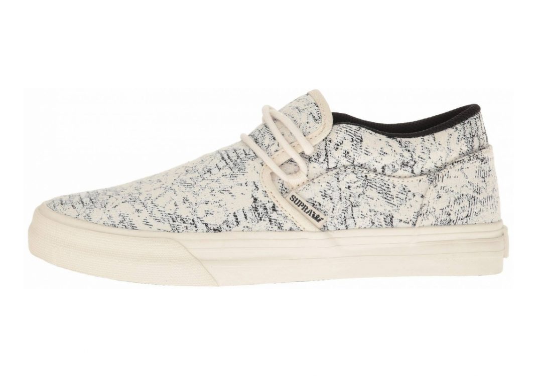 Supra Cuba White/Black/Woven