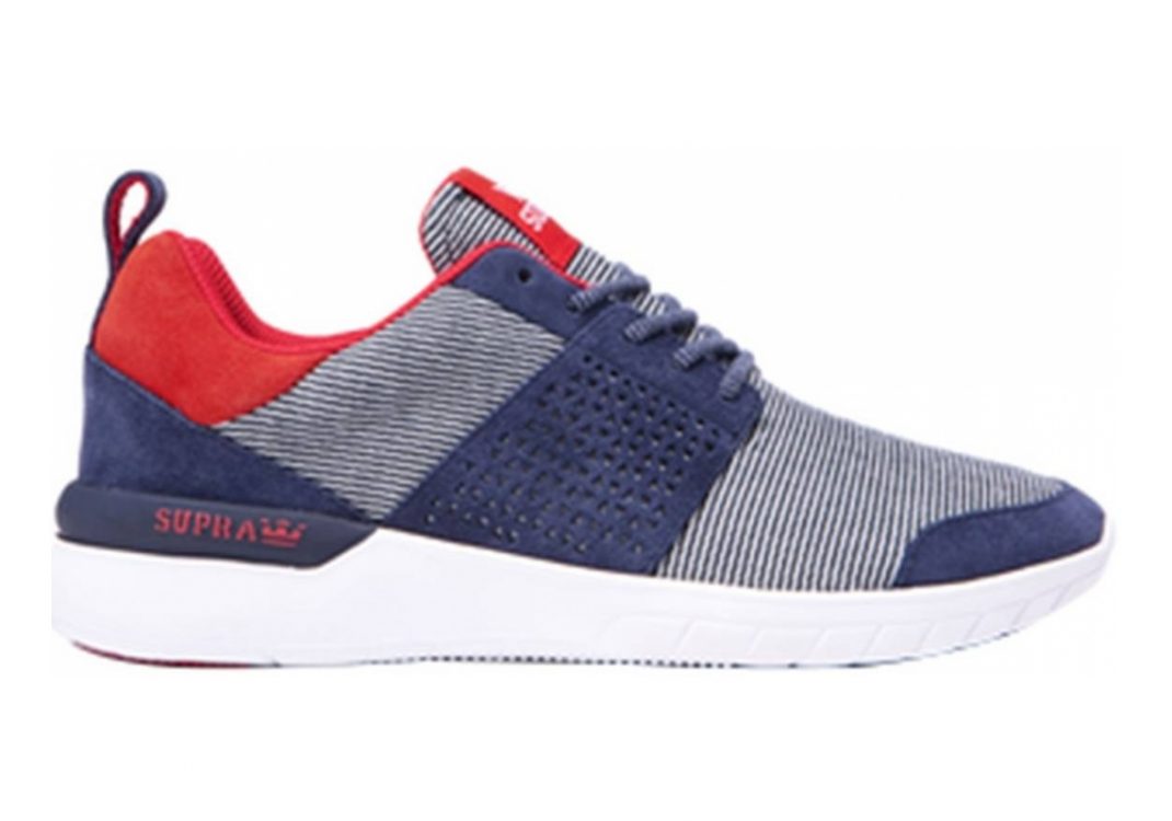 Supra Scissor NAVY RED WHITE