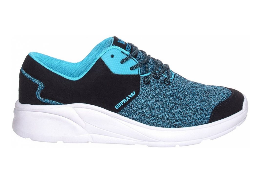 Supra Noiz Black (Black/Blue Atoll/White)