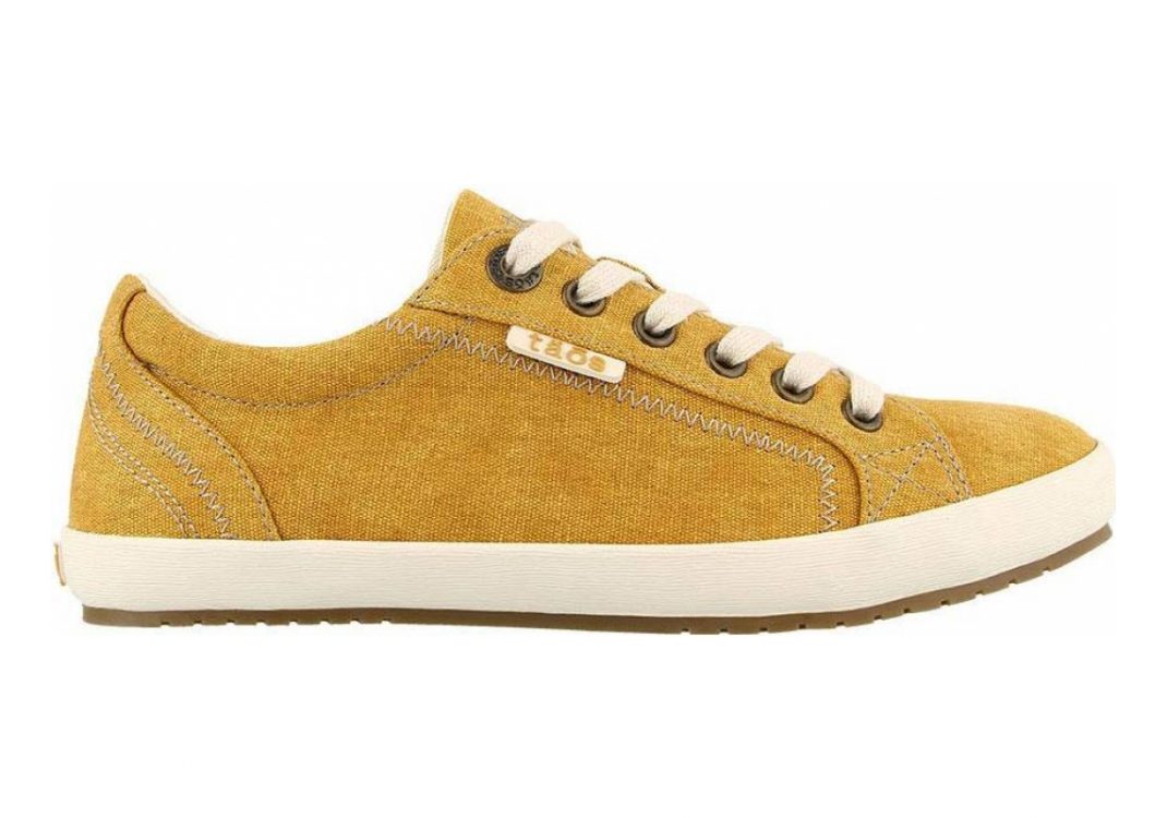 Taos Star Golden Yellow Wash Canvas