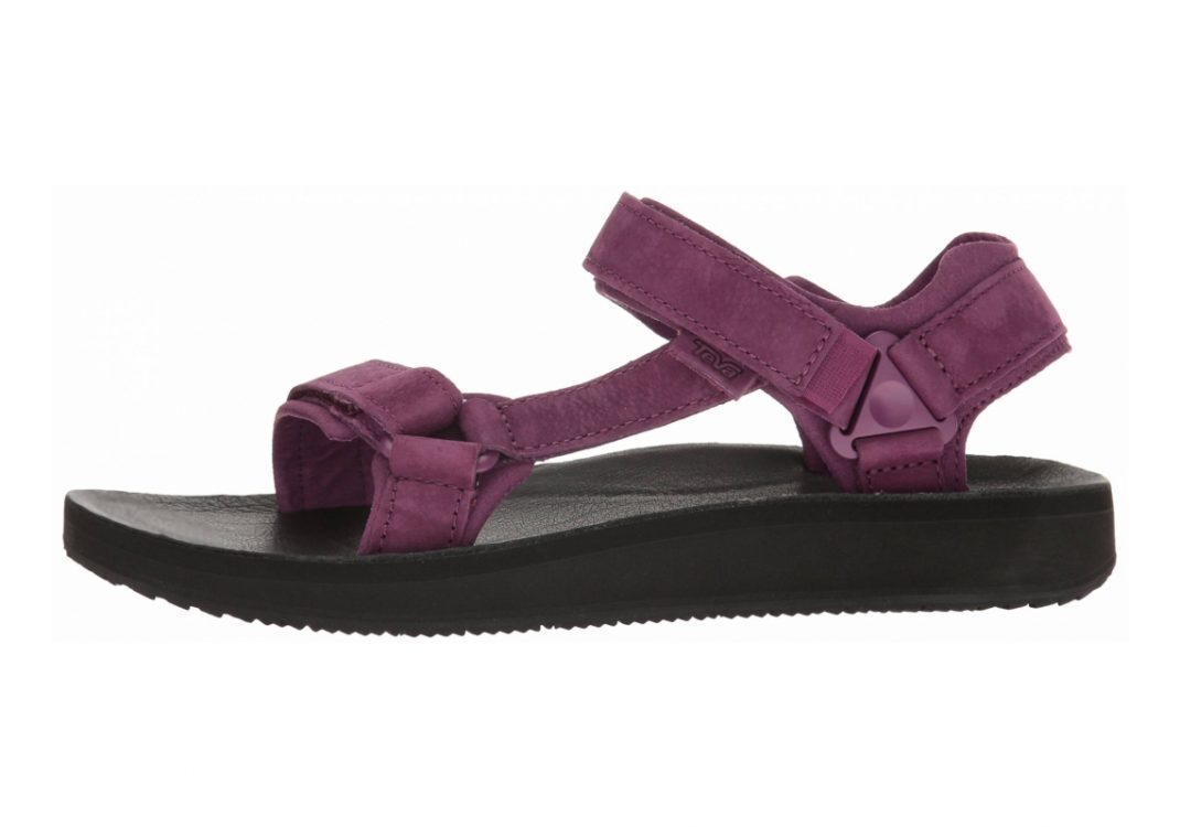 Teva Original Universal Premier Leather Dark Purple