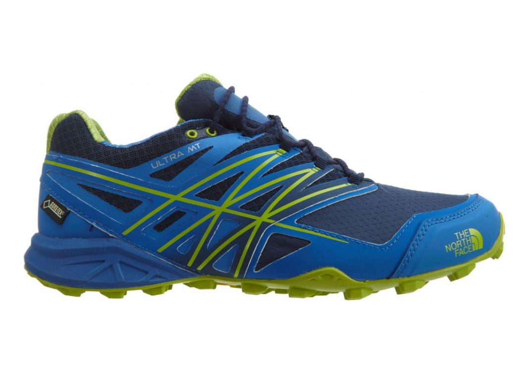 The North Face Ultra MT GTX Azul (Blue Quartz / Macaw Green)