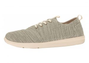 TOMS Del Rey Army Green Microstripe