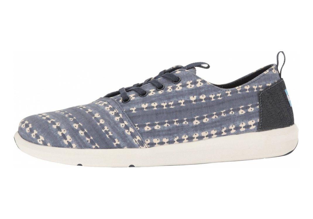 TOMS Del Rey Navy Batik Stripe