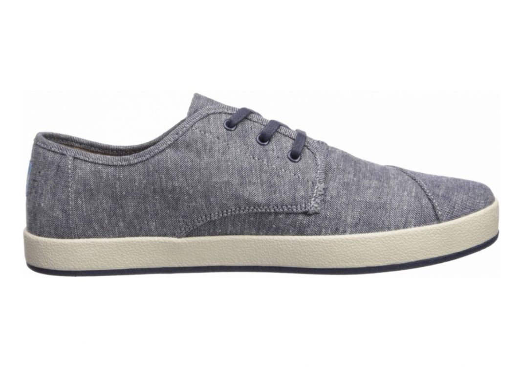 TOMS Paseo Navy Slub Chambray