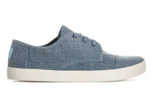 TOMS Paseo Slate Blue Coated Twill
