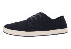 TOMS Paseo Navy Microstripe Wool