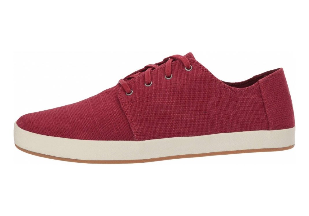 TOMS Payton Henna Red Heritage Canvas