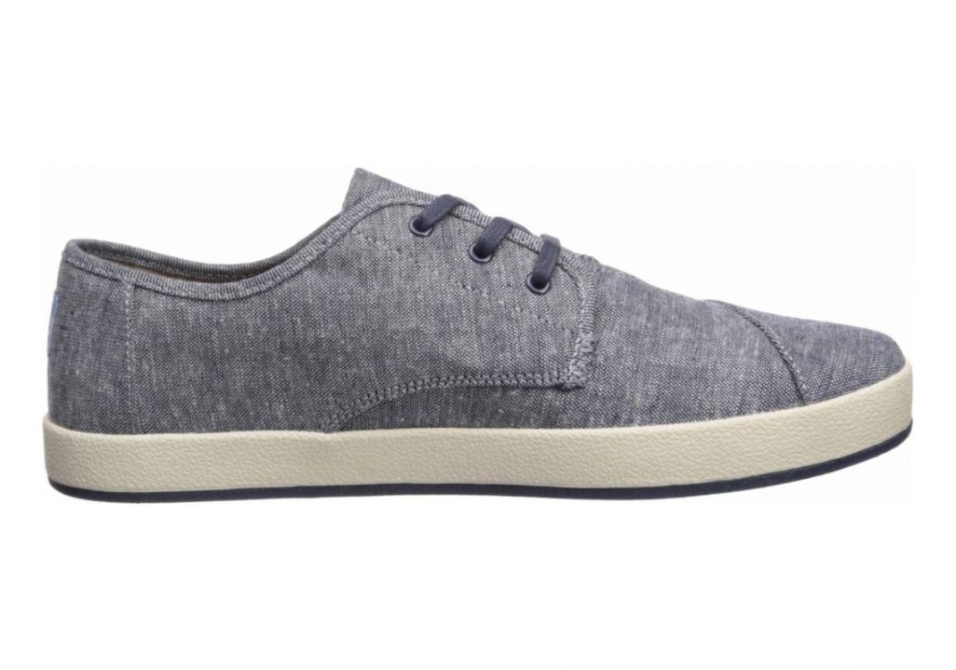 TOMS Paseo Navy Slub Chambray