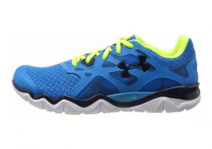 Under Armour Micro G Monza Blue - Blau (Electric Blue / High-Vis Yellow /  / Academy 429)