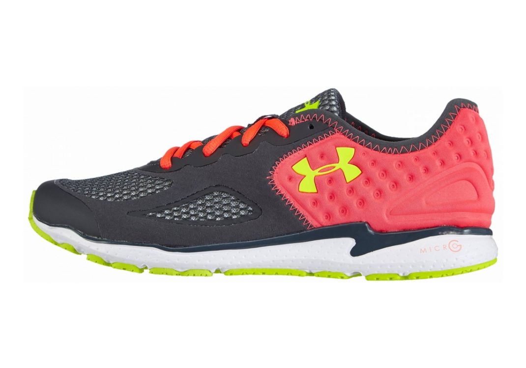 Under Armour Micro G Mantis II Black (Lead/After Burn/High/Vis Yellow 029)