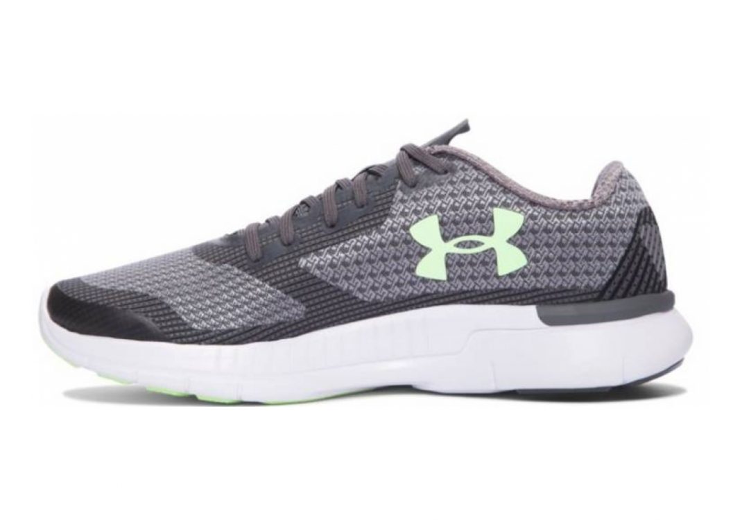 Under Armour Charged Lightning Rhino Gray/White/Lime Fizz
