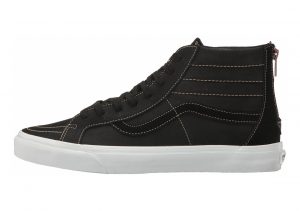 Vans Premium Leather SK8-Hi Reissue Zip Black